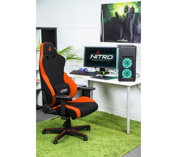 NITRO CONCEPTS S300 Gaming Chair - Orange image number 16