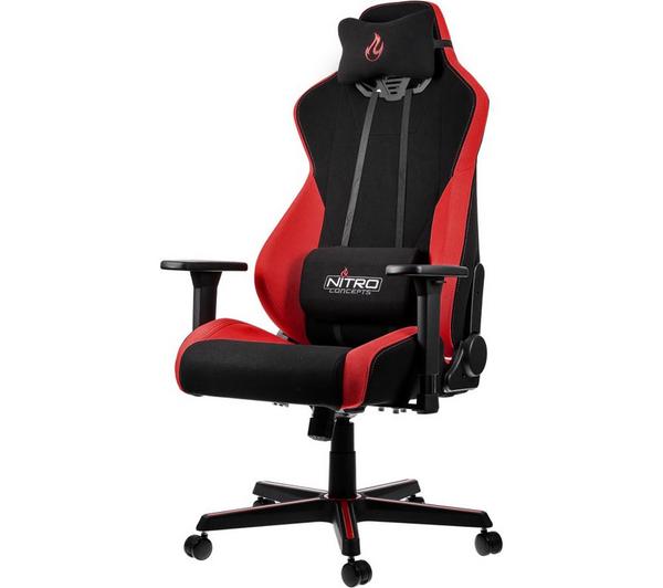 NITRO CONCEPTS S300 Gaming Chair - Red image number 4