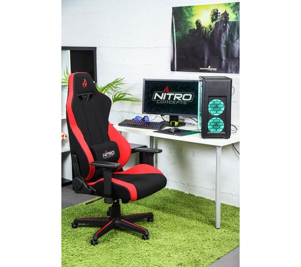NITRO CONCEPTS S300 Gaming Chair - Red image number 22