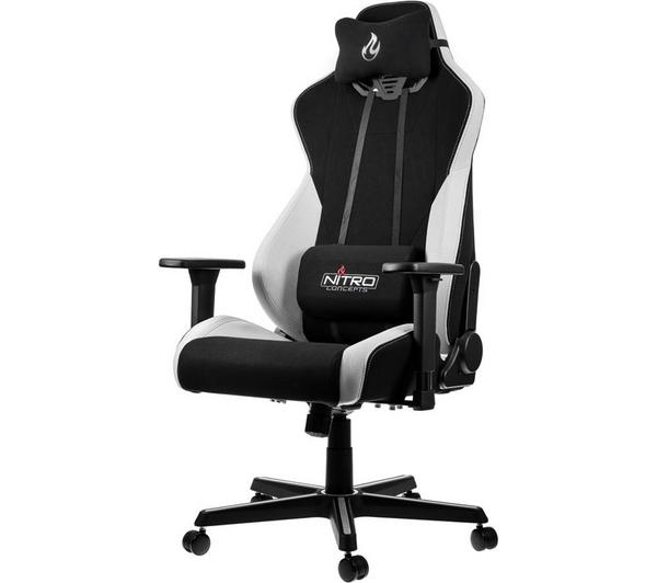 NITRO CONCEPTS S300 Gaming Chair - White image number 2