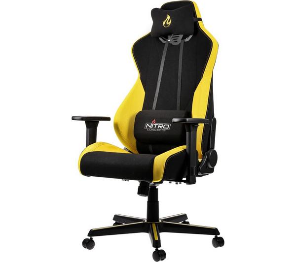 NITRO CONCEPTS S300 Gaming Chair - Yellow image number 4
