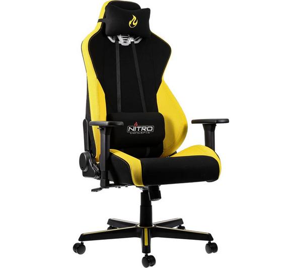 NITRO CONCEPTS S300 Gaming Chair - Yellow image number 14