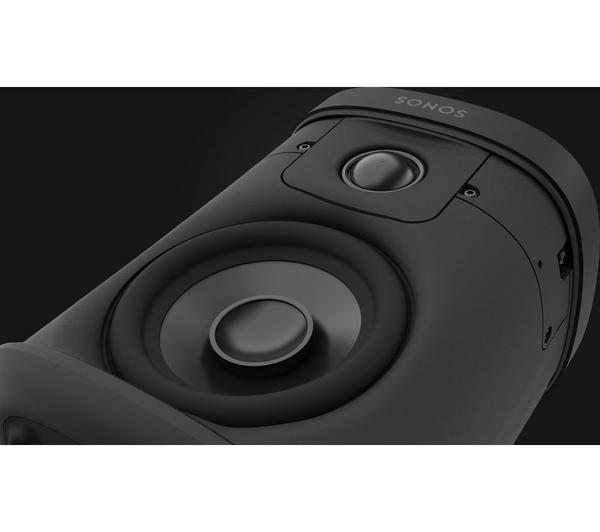 SONOS One Wireless Multi-room Speaker with Amazon Alexa & Google Assistant - Black (Gen 2) image number 4