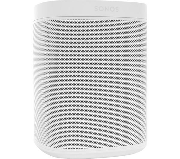 Sonos PLAY:1 2-Room Wireless Smart Speakers for Streaming Music Starter Set Bundle Works with Alexa Black 