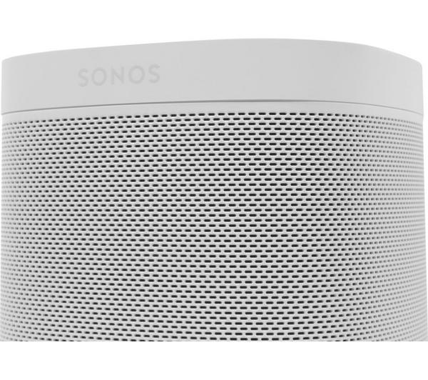 SONOS One Wireless Multi-room Speaker with Amazon Alexa & Google Assistant - White (Gen 2) image number 8