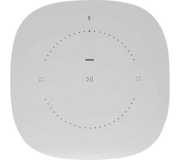 SONOS One Wireless Multi-room Speaker with Amazon Alexa & Google Assistant - White (Gen 2) image number 12