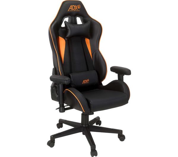 ADX Firebase Core 21 Gaming Chair - Black & Orange image number 1
