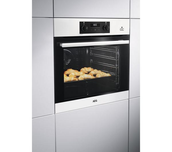 AEG SteamBake BES356010W Electric Steam Oven - White image number 9