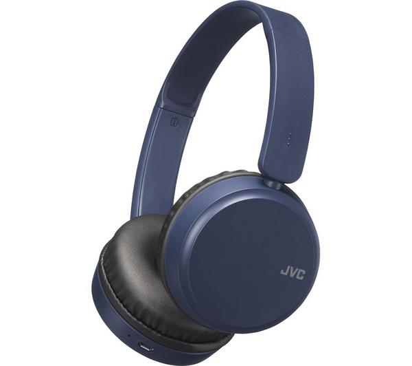 JVC HA-S35BT-A-U Wireless Bluetooth Headphones - Blue image number 0
