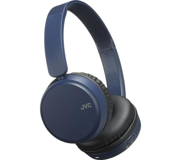 JVC HA-S35BT-A-U Wireless Bluetooth Headphones - Blue image number 4