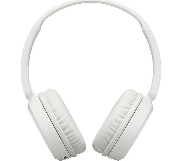JVC HA-S35BT-W-U Wireless Bluetooth Headphones - White image number 2