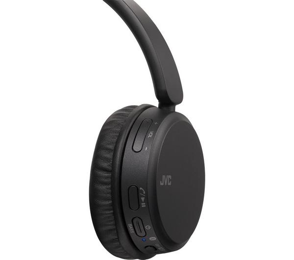 JVC HA-S65BN-B-U Wireless Bluetooth Noise-Cancelling Headphones - Black image number 1