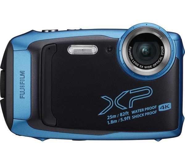 FUJIFILM FinePix XP140 Tough Compact Camera - Sky Blue