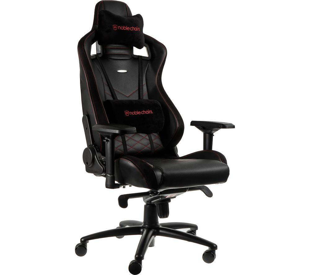 NOBLE CHAIRS Epic Gaming Chair - Black & Red