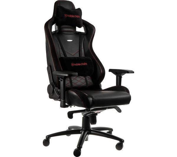 NOBLECHAIRS Epic Gaming Chair - Black & Red image number 0