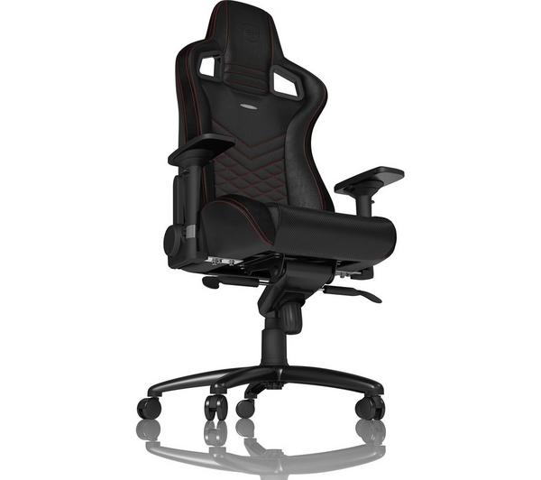 NOBLECHAIRS Epic Gaming Chair - Black & Red image number 1