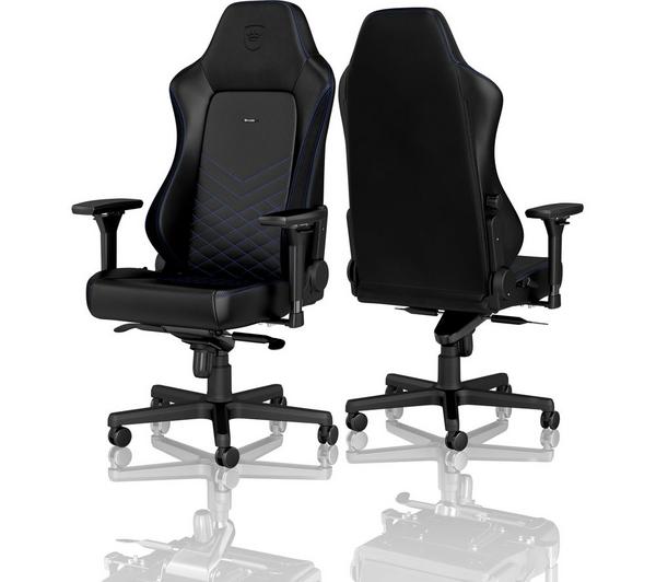 NOBLECHAIRS HERO Gaming Chair - Black & Blue image number 3