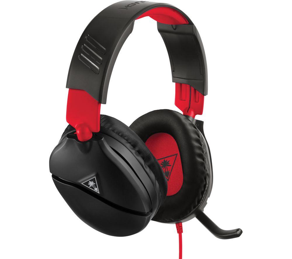 Image of TURTLE BEACH Recon 70N 2.0 Gaming Headset - Black & Red, Red