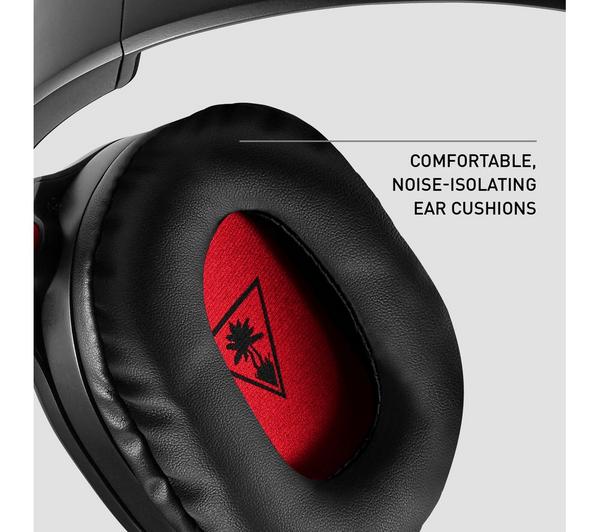 TURTLE BEACH Recon 70N 2.0 Gaming Headset - Black & Red image number 9