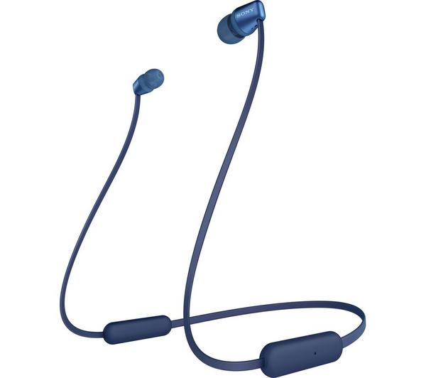 SONY WI-C310L Wireless Bluetooth Earphones - Blue image number 0