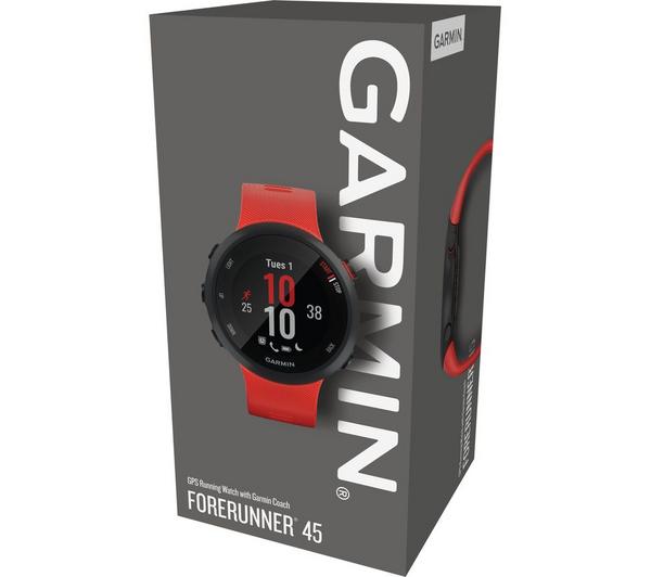 GARMIN Forerunner 45 Running Watch - Lava Red, Large image number 10