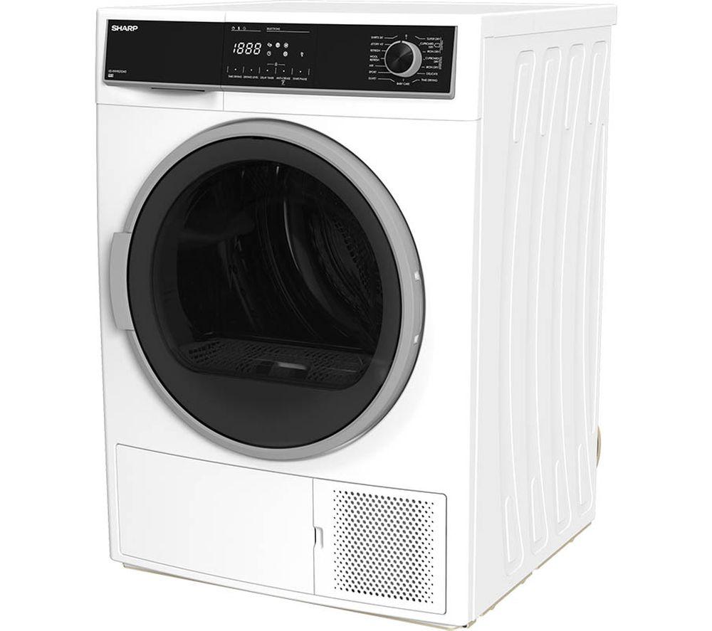 Buy SHARP KD-HHH9S7GW2-EN 9 kg Heat Pump Tumble Dryer - White | Currys