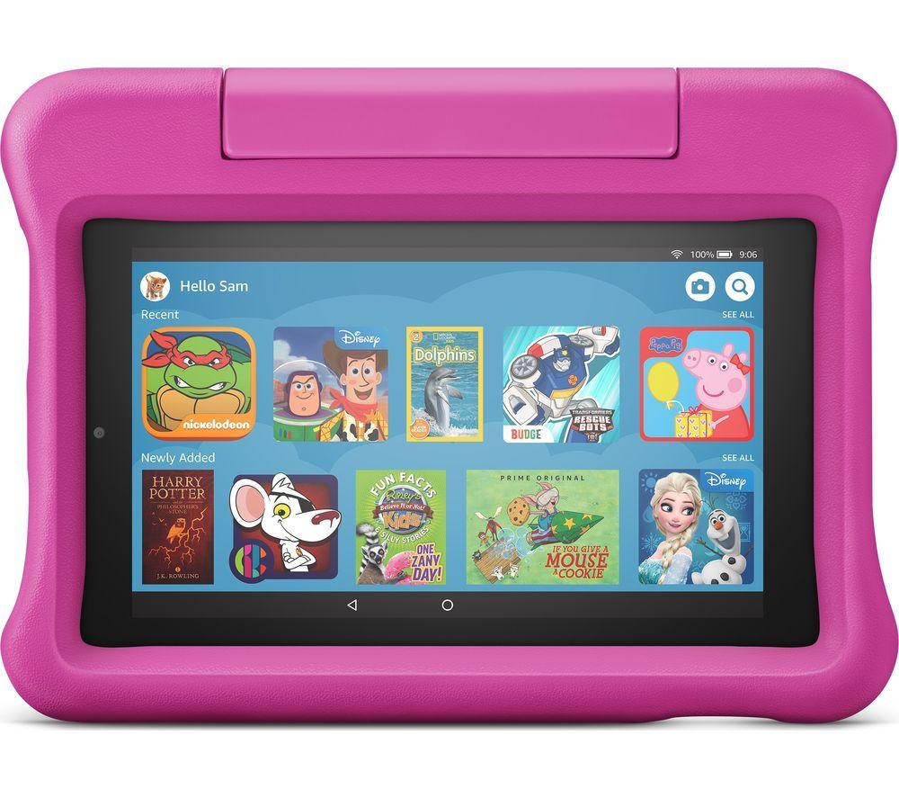 Image of AMAZON Fire 7 Kids Edition 7" Tablet (2019) - 16 GB, Pink, Pink