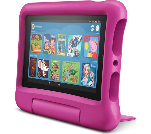 AMAZON Fire 7 Kids 7" Tablet (2019) - 16 GB, Pink image number 2
