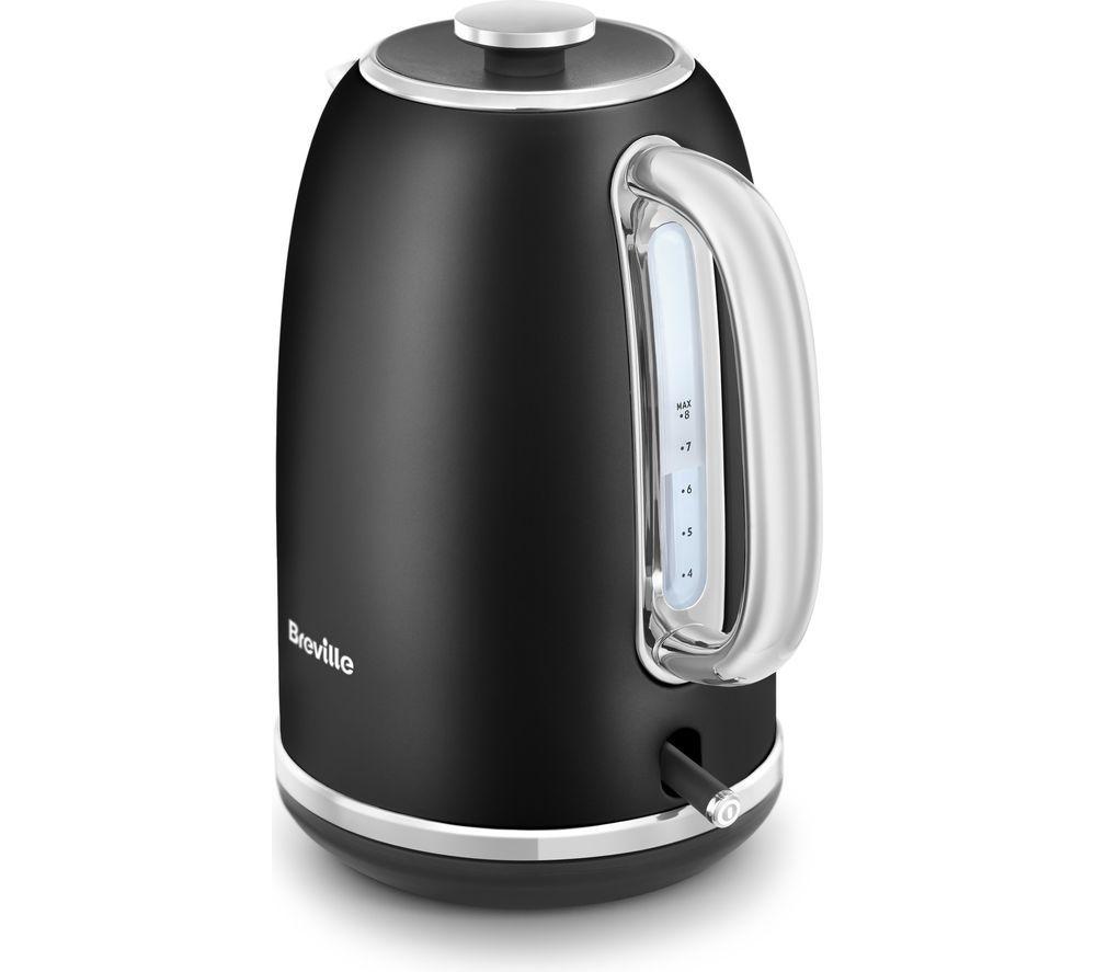 BREVILLE Mostra VKT269 Jug Kettle - Black & Chrome image number 2 of 4