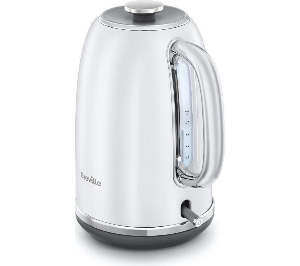 BREVILLE Mostra VKT270 Jug Kettle - White & Chrome image number 4 of 4