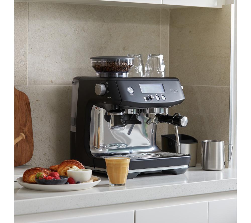 SAGE the Barista Pro SES878 Bean to Cup Coffee Machine - Black Truffle image number 4 of 7