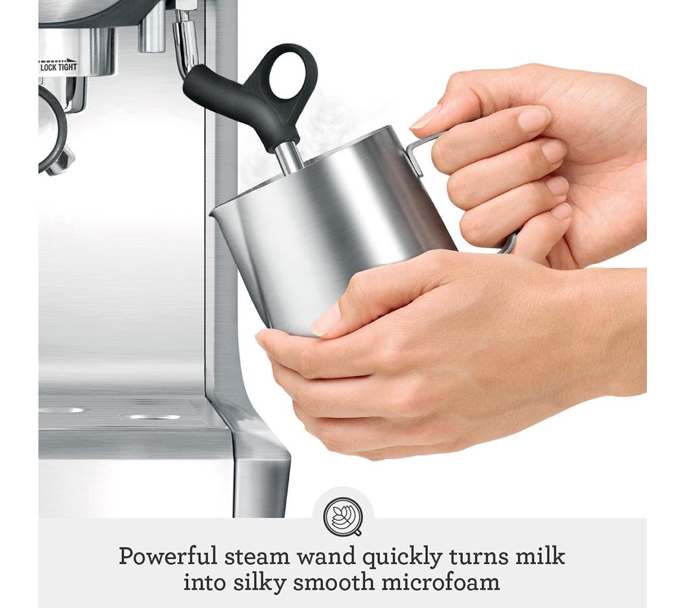 SAGE the Barista Pro SES878 Bean to Cup Coffee Machine - Black Truffle image number 7 of 10