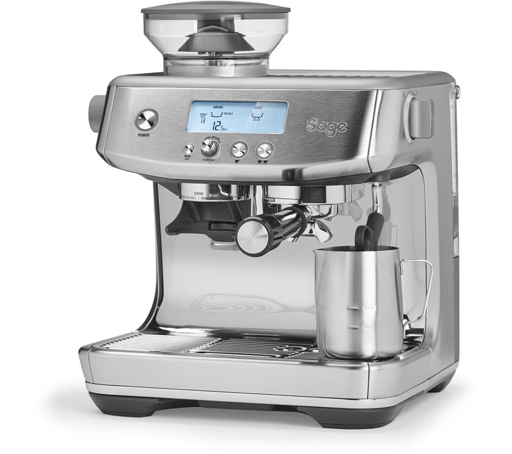 Buy SAGE the Barista Pro SES878 Espresso Coffee Machine - Stainless Steel