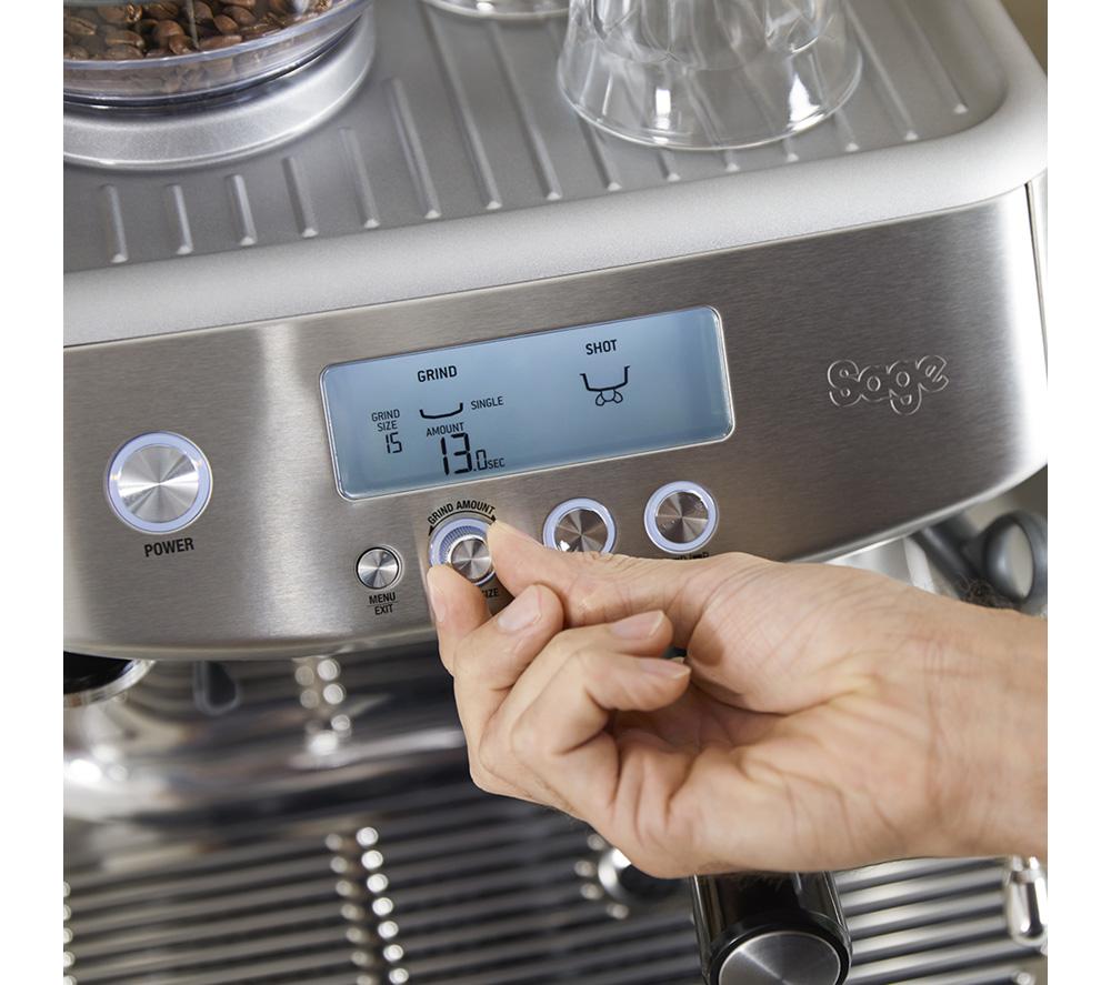 SAGE the Barista Pro SES878 Espresso Coffee Machine - Stainless Steel image number 8 of 12