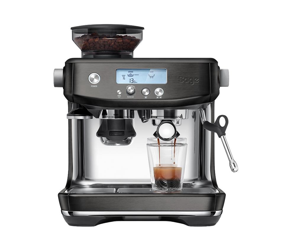 SAGE (SAE) the Barista Pro SES878 Bean to Cup Coffee Machine - Black Stainless Steel
