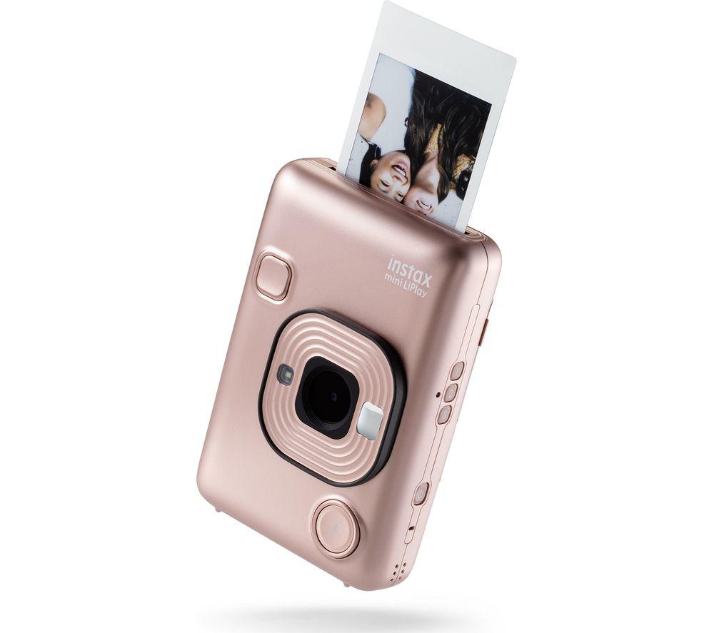 INSTAX LiPlay Digital Instant Camera - Blush Gold - image 2