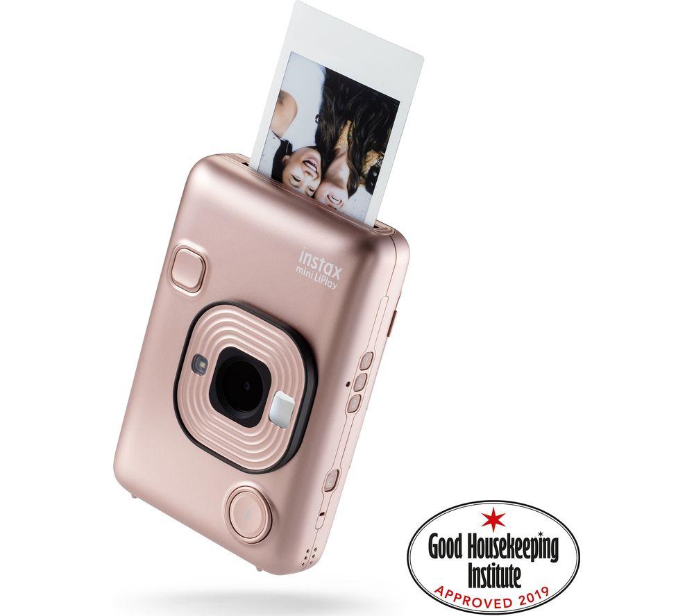 INSTAX LiPlay Digital Instant Camera - Blush Gold - image 5