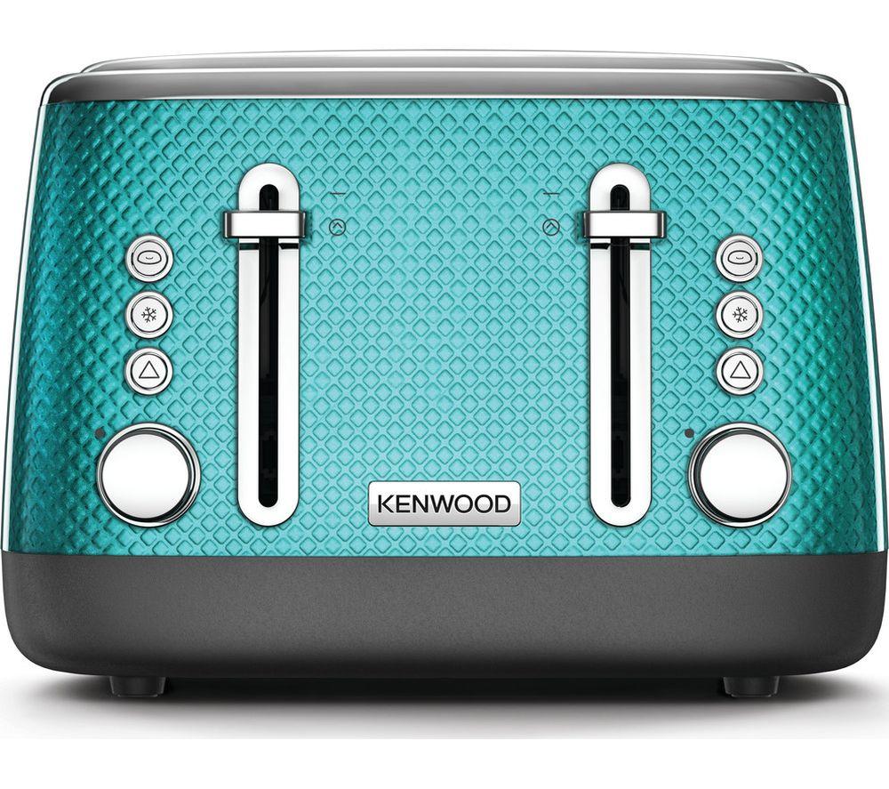 KENWOOD Mesmerine TFM810BL 4-Slice Toaster - Blue