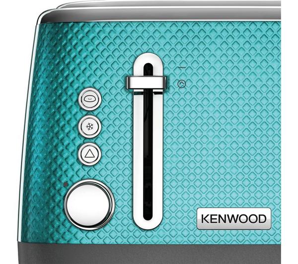 KENWOOD Mesmerine TFM810BL 4-Slice Toaster - Blue image number 3