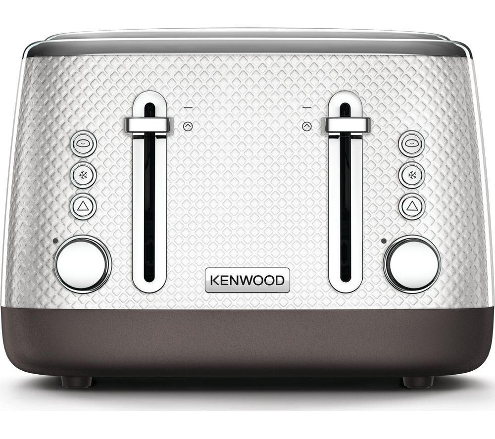 Kenwood Mesmerine Tfm810wh 4Slice Toaster White, White Kenwood US