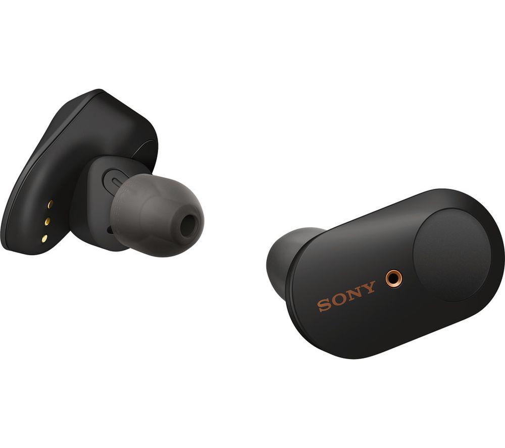 Buy Sony Wf 1000xm3 Wireless Bluetooth Noise Cancelling Earbuds Black Currys