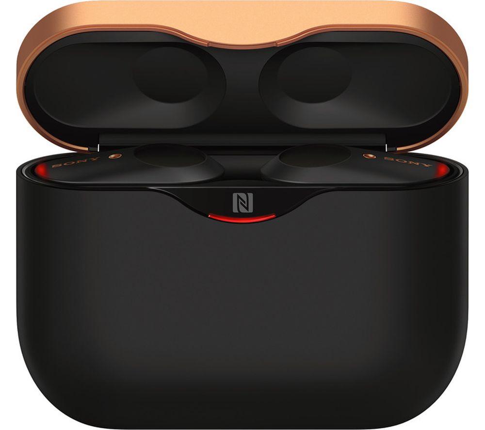 Buy Sony Wf 1000xm3 Wireless Bluetooth Noise Cancelling Earbuds Black Currys