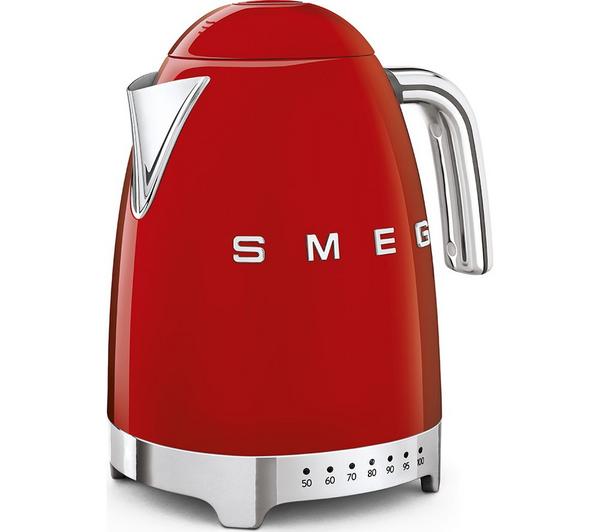 SMEG 50's Retro Style KLF04RDUK Jug Kettle - Red image number 1
