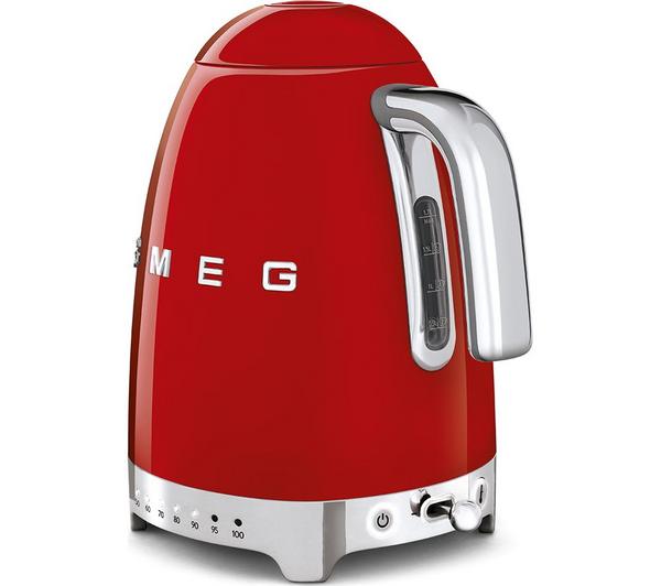 SMEG 50's Retro Style KLF04RDUK Jug Kettle - Red image number 2