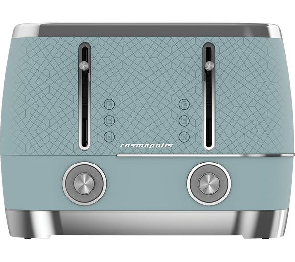 BEKO Cosmopolis TAM8402T 4-Slice Toaster - Blue image number 0