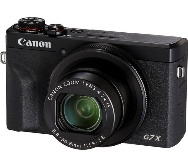 CANON PowerShot G7 X Mark III High Performance Compact Camera - Black image number 0