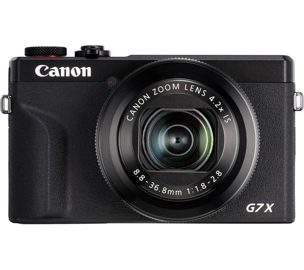 CANON PowerShot G7 X Mark III High Performance Compact Camera - Black image number 2