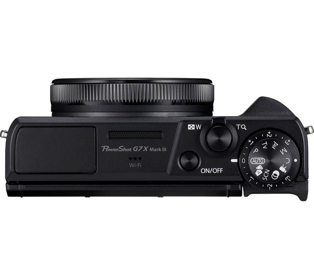 CANON PowerShot G7 X Mark III High Performance Compact Camera - Black image number 4 of 5