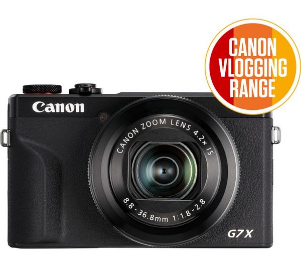 CANON PowerShot G7 X Mark III High Performance Compact Camera - Black image number 4