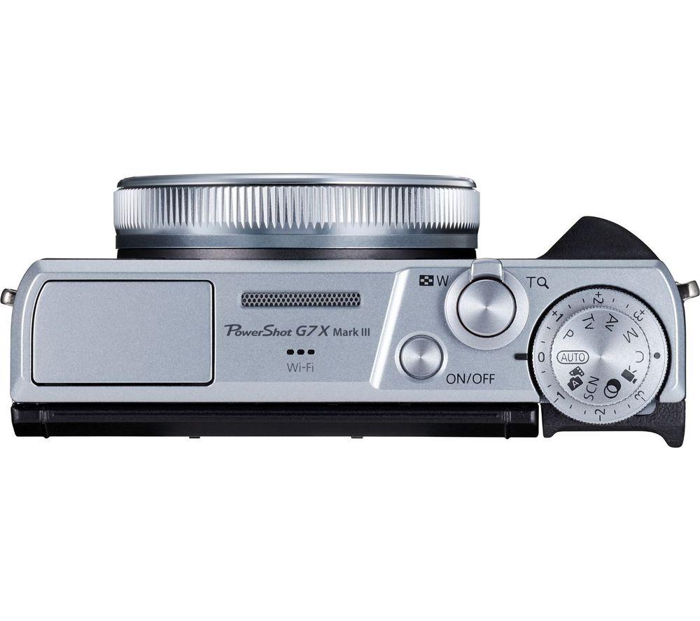 CANON PowerShot G7 X Mark III High Performance Compact Camera - Silver image number 4 of 6